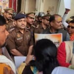 वाराणसी में ब्राह्मण संगठनों ने निकाला विरोध मार्च