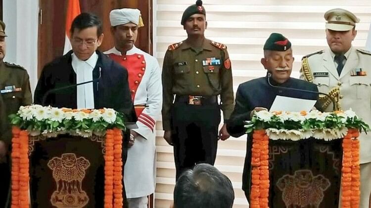 Retd Brig Bd Mishra Took Oath As Lieutenant Governor Of Ut Ladakh ...