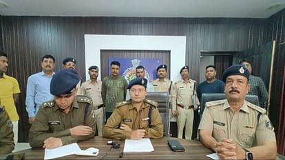 durg police arrested two members of uthaigiri gang in kanpur and mp