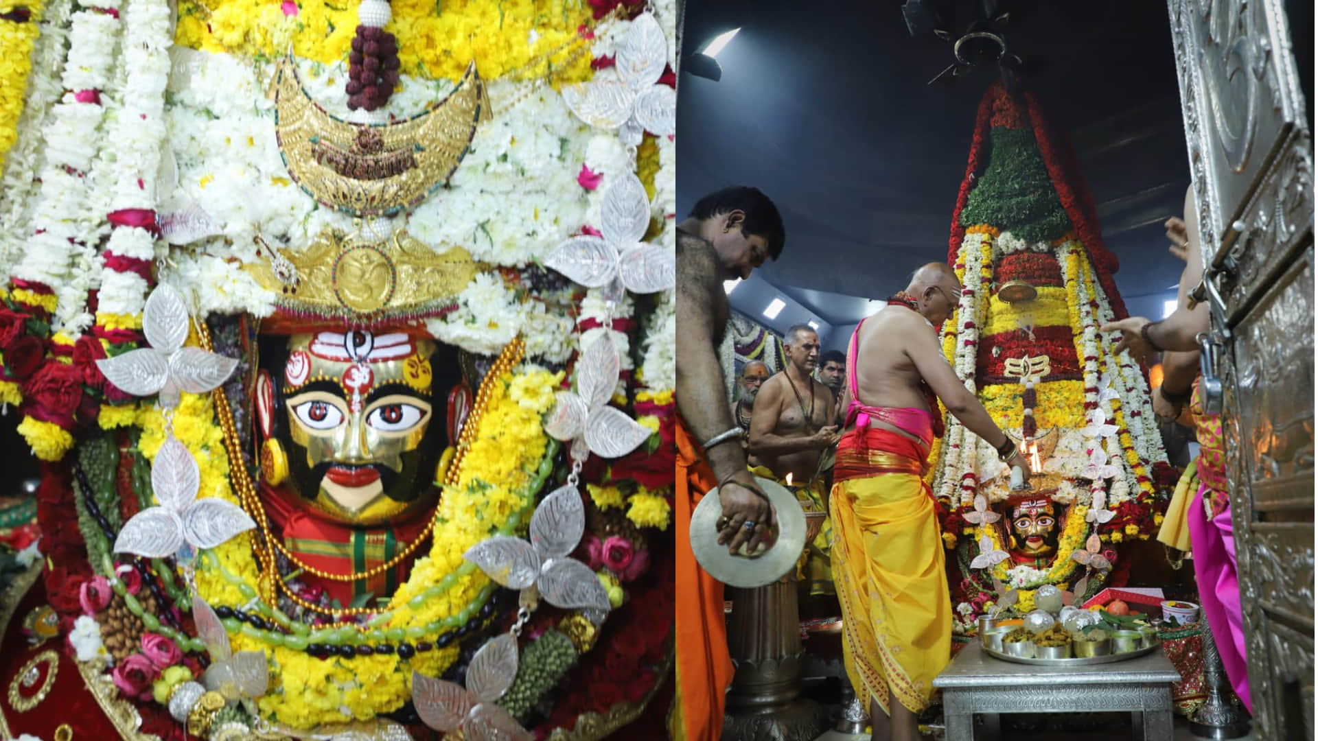 Mahakaleshwar: Devotees were overwhelmed by seeing the Sehra of Baba Mahakal