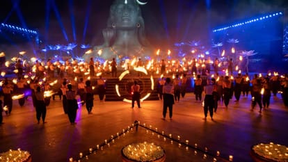 President Droupadi Murmu Mahashivratri Celebrations at Isha Yoga Centre in Coimbatore Tamil Nadu
