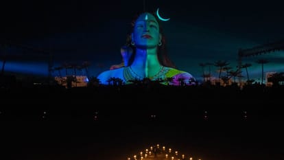 President Droupadi Murmu Mahashivratri Celebrations at Isha Yoga Centre in Coimbatore Tamil Nadu