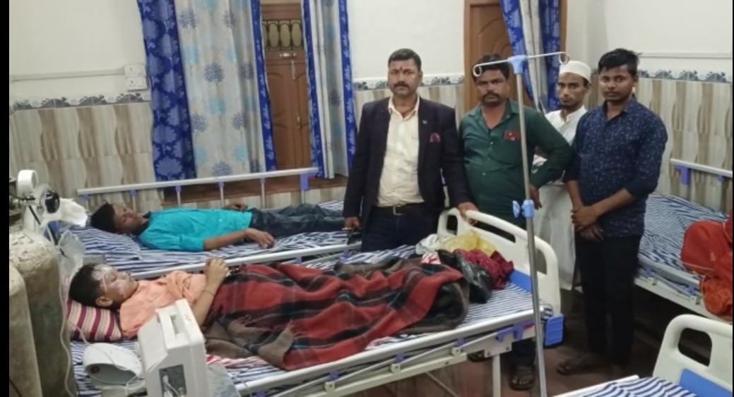 Bihar: Bike rider criminals attacked two children with acid in Saharsa, the children got burnt