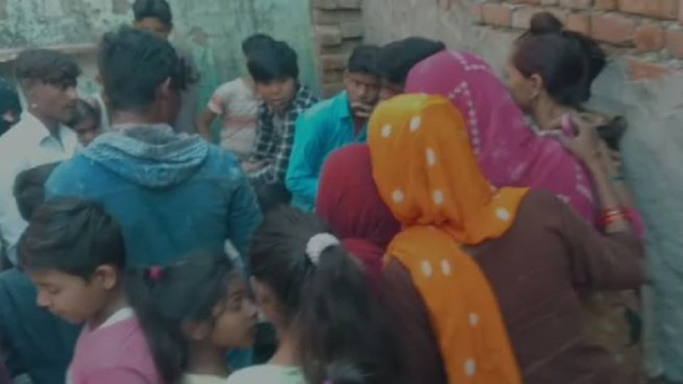 newborn found suffering on the garbage heap in agra