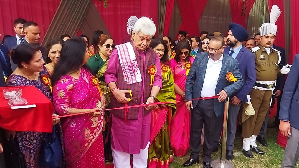 Jammu Police public mela inaugurated at Gulshan Maidan by LG Manoj Sinha