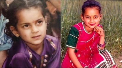 kangana ranaut shared throwback memories of her childhood actress photos goes viral on internet