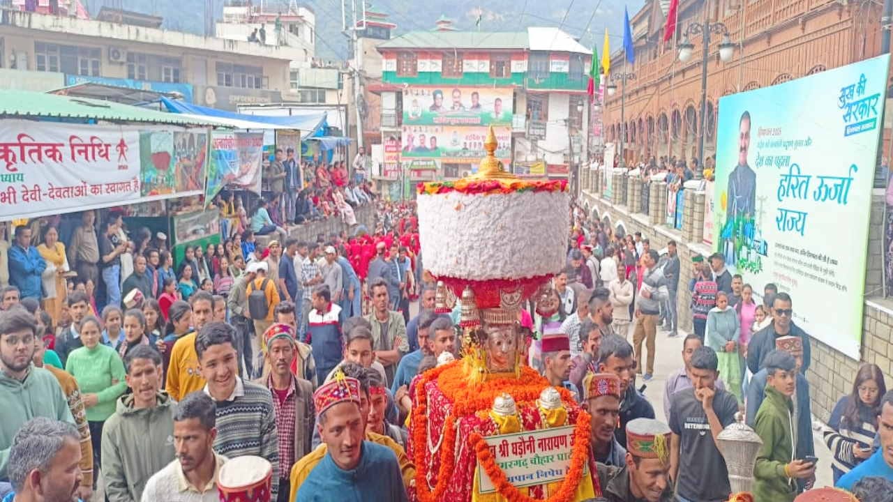 International Shivratri Festival mandi: Rajdevta Madhorai's Jaleb news