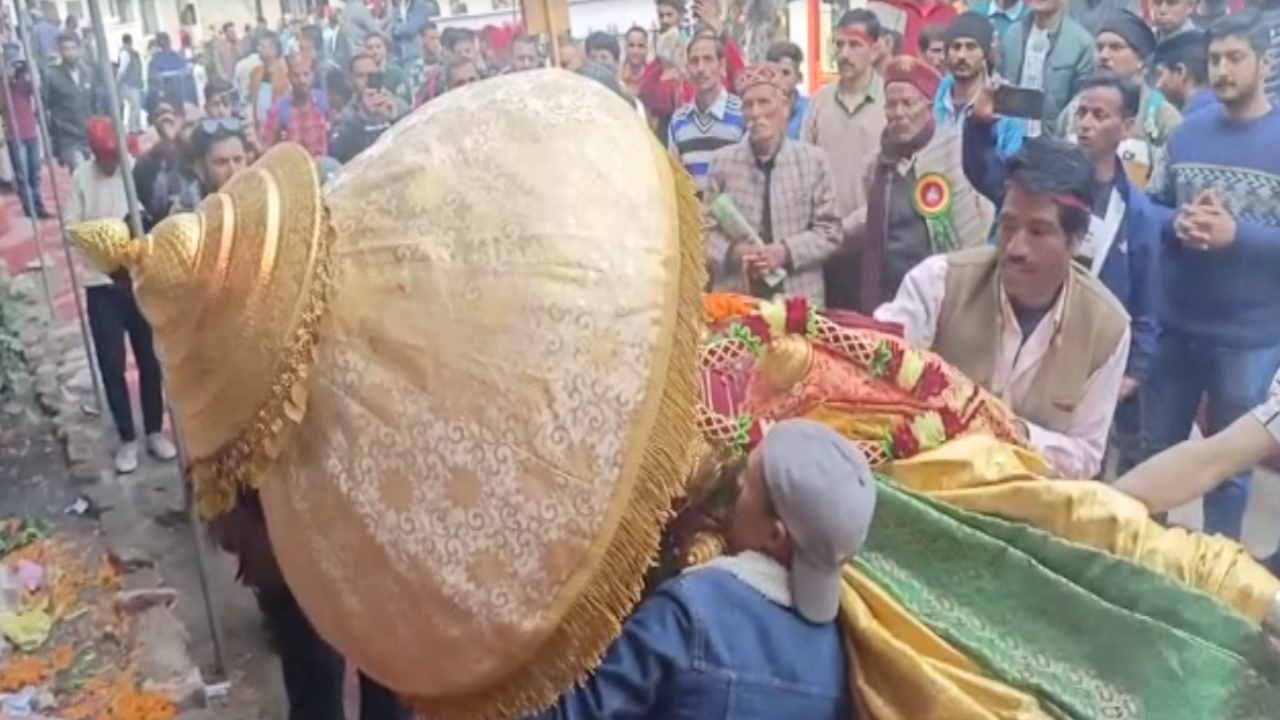 International Shivratri Festival mandi: Rajdevta Madhorai's Jaleb news