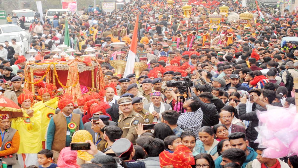 International Shivratri Festival mandi: Rajdevta Madhorai's Jaleb news