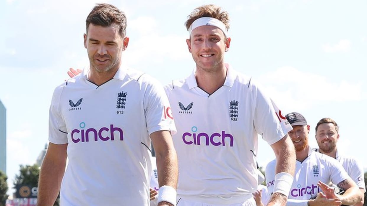 NZ vs ENG England won Test in New Zealand after 15 years Anderson Broad broke shane warne Glenn McGrath record