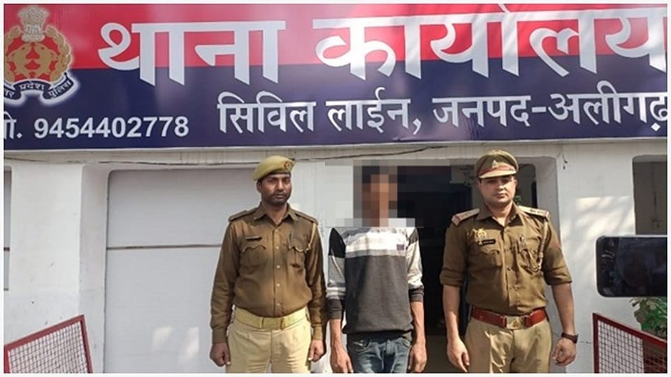 youth steals idols in Shiva temple arrested and sent to jail