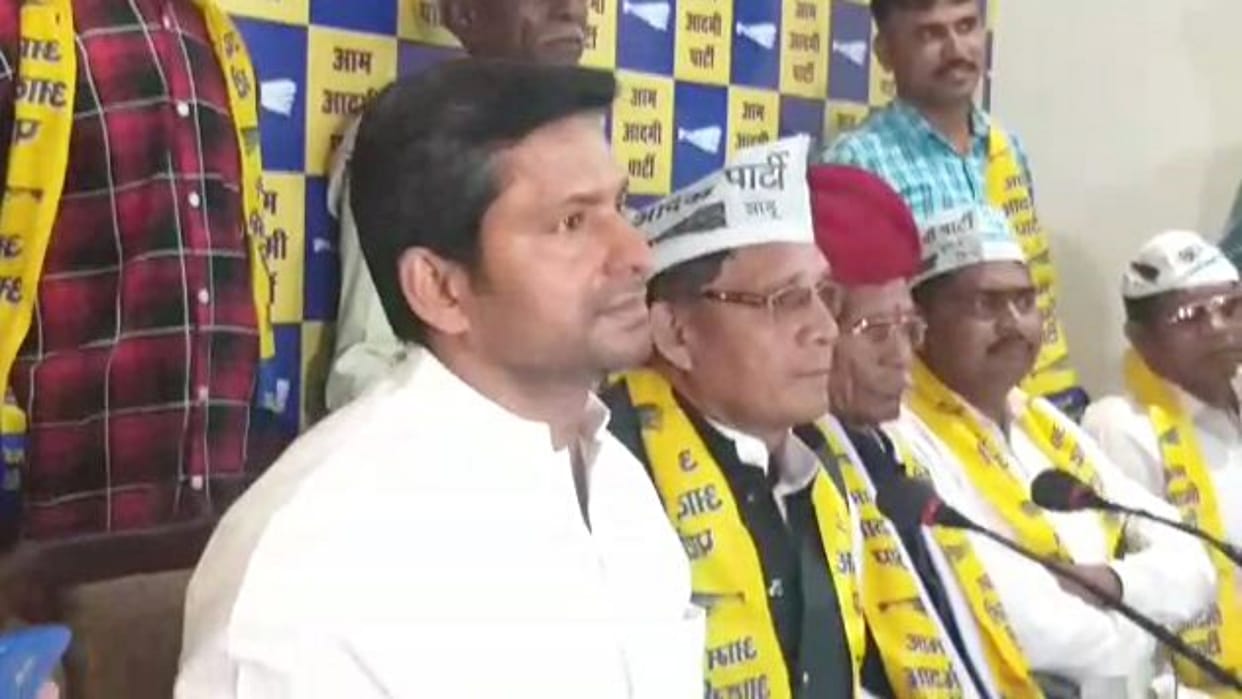 Politics Aam Aadmi Party leader Vinay Mishra commented on PM Modi and CM Gehlot