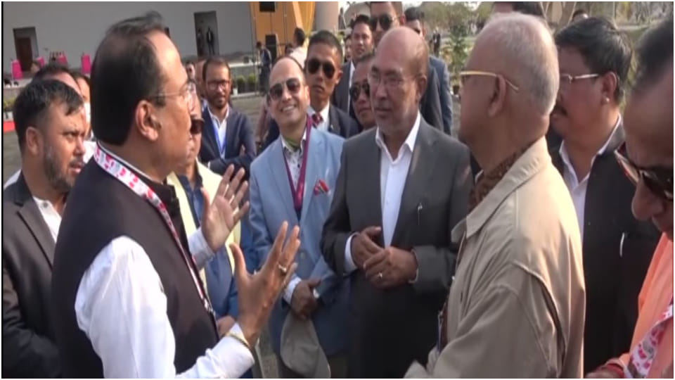 NorthEast today News and Updates: After B20 session CM Birne Singh hope For investment in Imphal