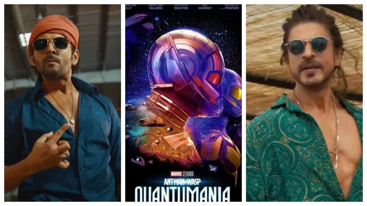 Saturday Box Office Report: srk Pathaan Kartik Aaryan Shehzada Ant Man and the wasp Quantumania Varisu earning