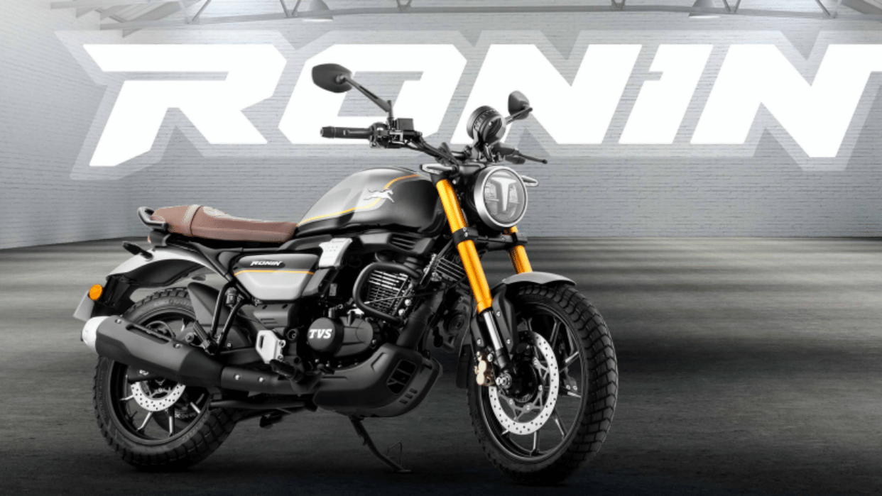 TVS Motor Company Launches Premium Motorcycle Ronin in Indonesia