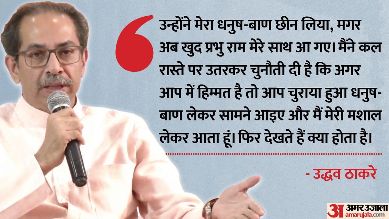 Shiv Sena Rift: Uddhav Thackeray slams cm eknath shinde Amit Shah gave statements