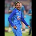 Harmanpreet Kaur became  first player in the world to play 150 T20 Internationals