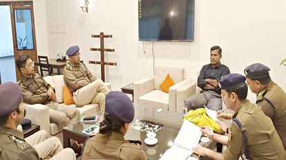 ADG Dinesh MN held a meeting with police officers
