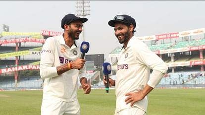 Axar-Jadeja Interview: अक्षर ने लिया जडेजा का मजेदार इंटरव्यू, बोले- गुजराती दिमाग है छह महीने की कसर निकलोगे अक्षर पटेल और रवींद्र जडेजा