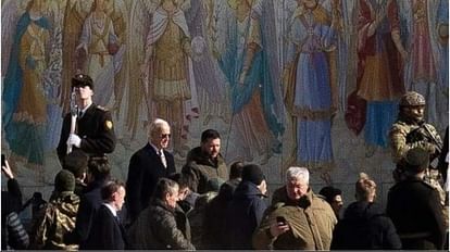 Joe Biden arrives in Ukraine