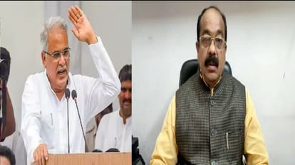 सीएम भूपेश बघेल, छत्तीसगढ़ बीजेपी अध्यक्ष अरुण साव