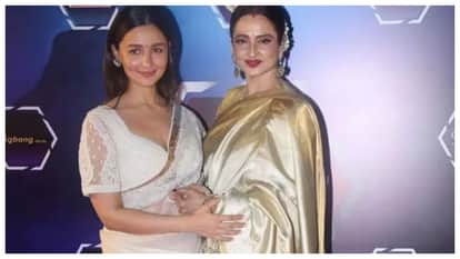 alia bhatt hilarious reaction on rekha dedicated her award and calls future legend to Gangubai Kathiawadi fame