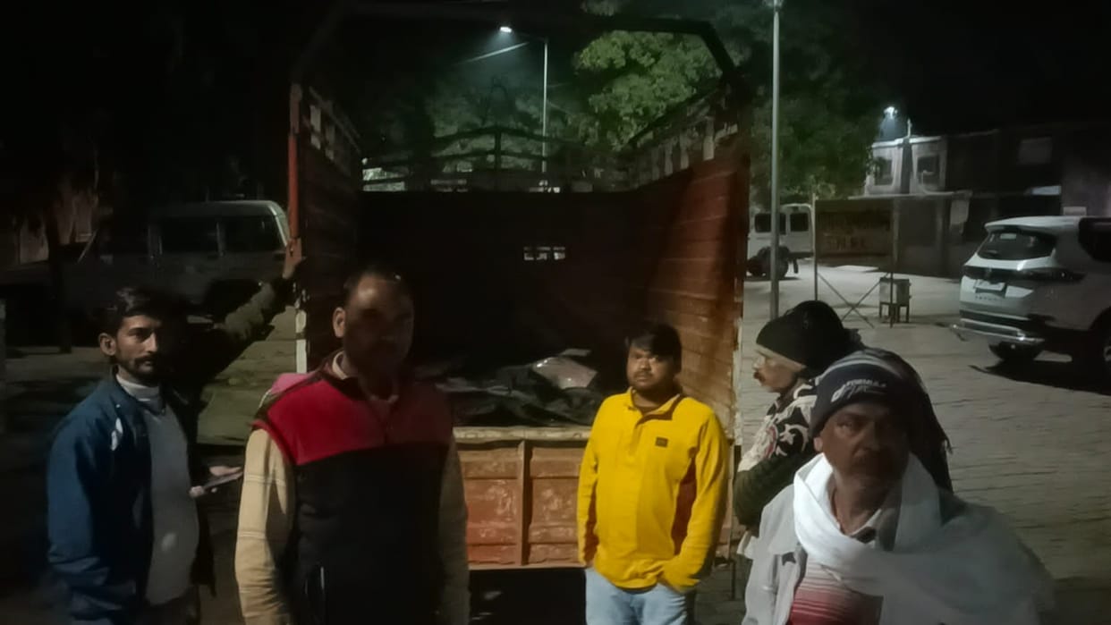 Two died in an accident in risiya thana kshetra in Bahraich.