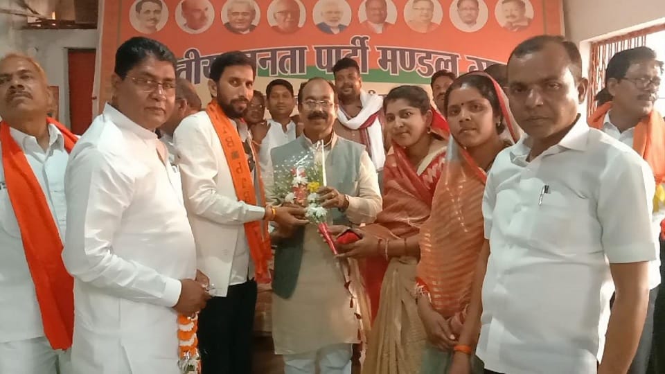 BJP state presiden visit in Balod