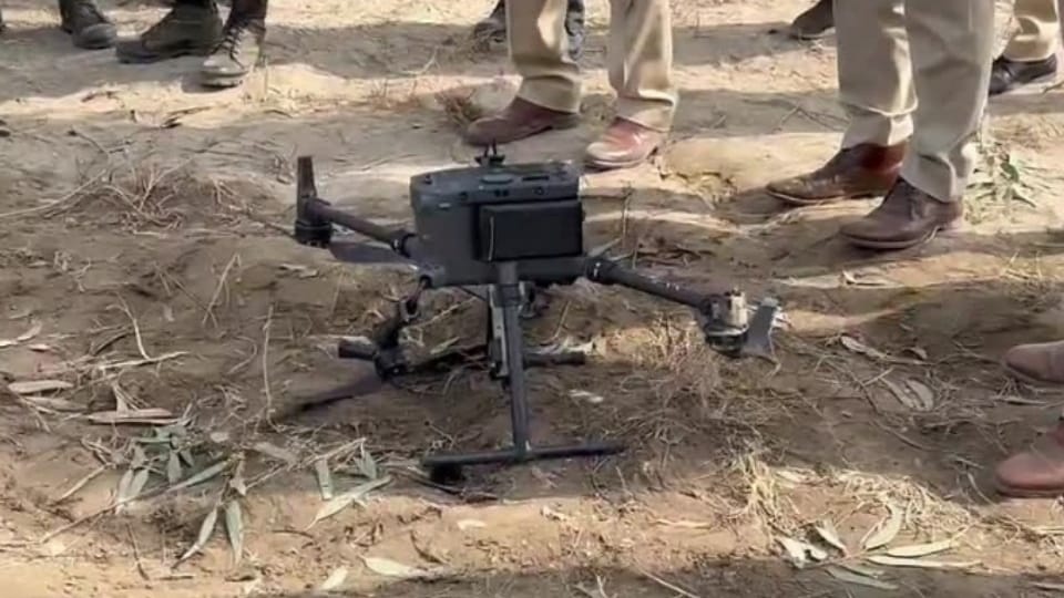 Pakistani Drone Found in Village of Fazilka