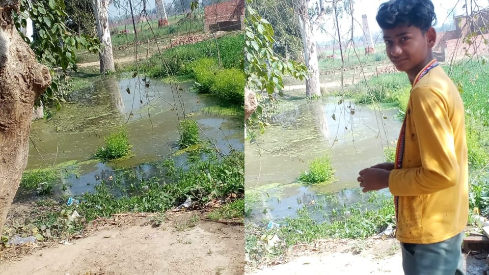 12-year-old boy died after falling into a water-filled pit near Pradhan house in Budaun