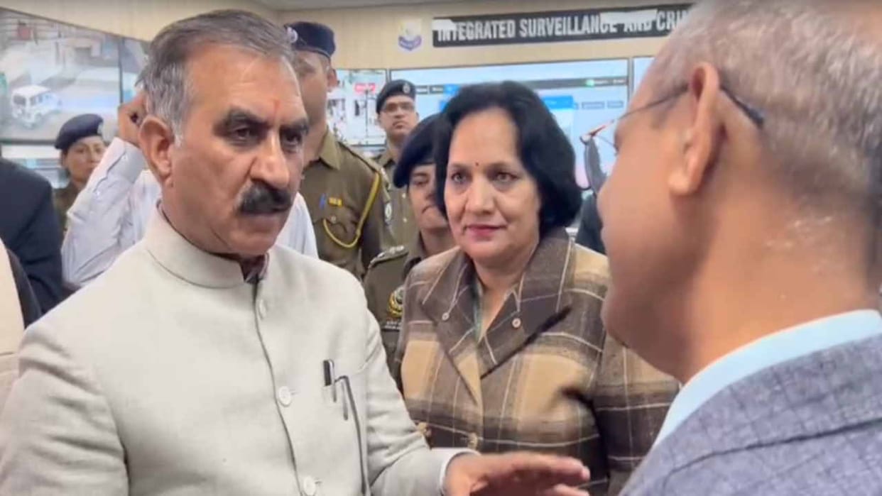 When CM Sukhu got heavy on the director IIT Mandi, know the whole matter