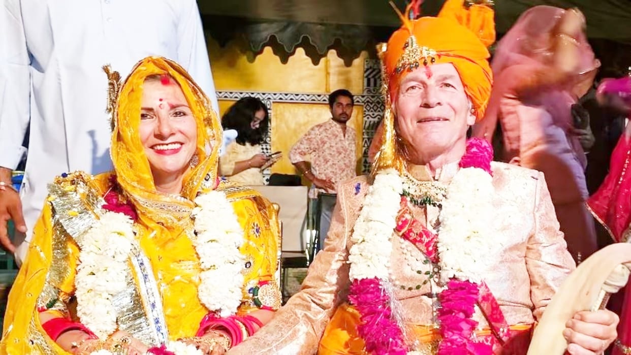 Eric and Gabriel married according to Hindu rituals