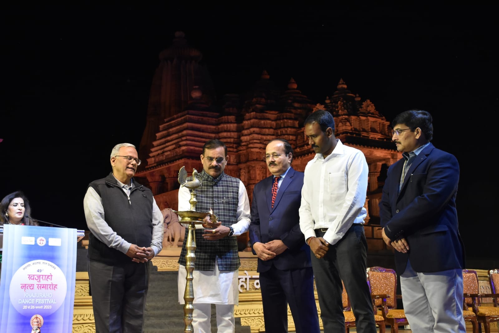 Grand launch of Khajuraho dance festival
