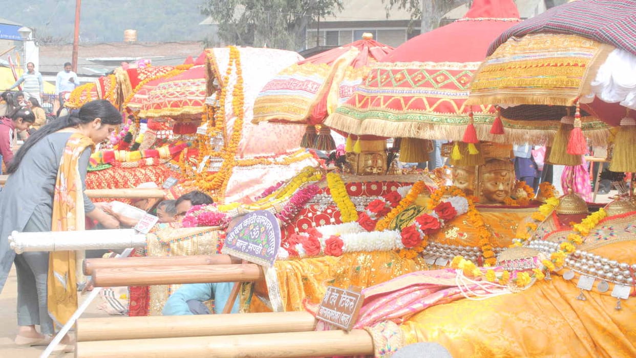 International Mahashivratri Fair: Historical Paddal Maidan transformed into Devlok, see spectacular pictures