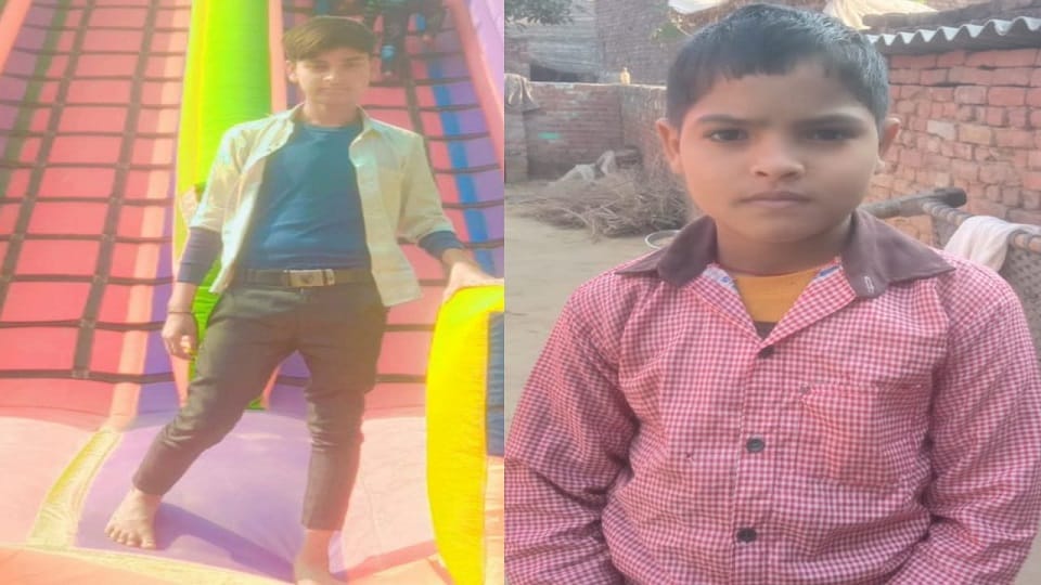 Tractor collided with bike two brothers died one injured