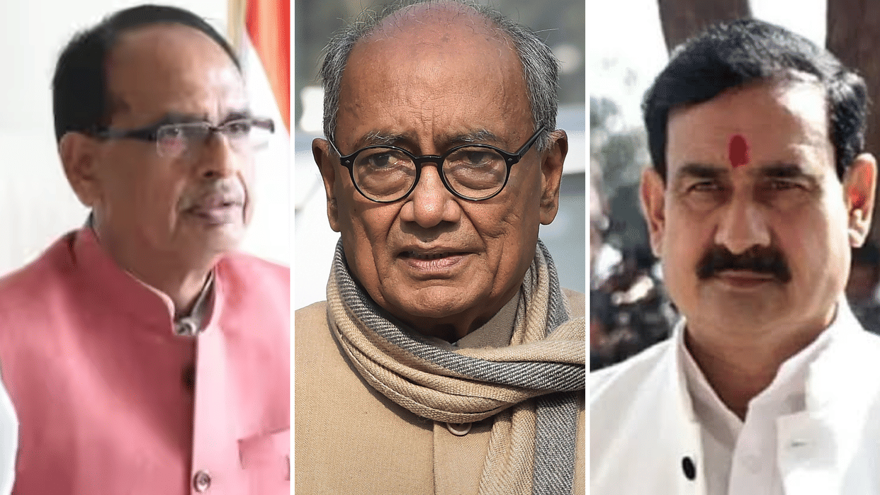 Digvijaya Singh Bats For Kamal Nath As CM Face in MP, Shivraj-Narottam Attack