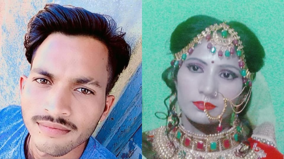 Husband wife going to attend birthday party dies in road accident in Jhansi