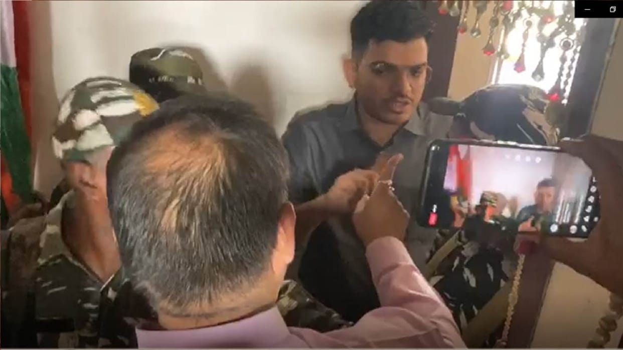 ED raid on CG congress leaders Girish-ramgopal house at raipur