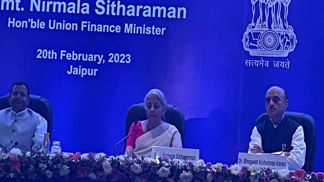 Rajasthan Nirmala Sitharaman taunted CM Gehlot Said there is a lot of mess in Rajasthan