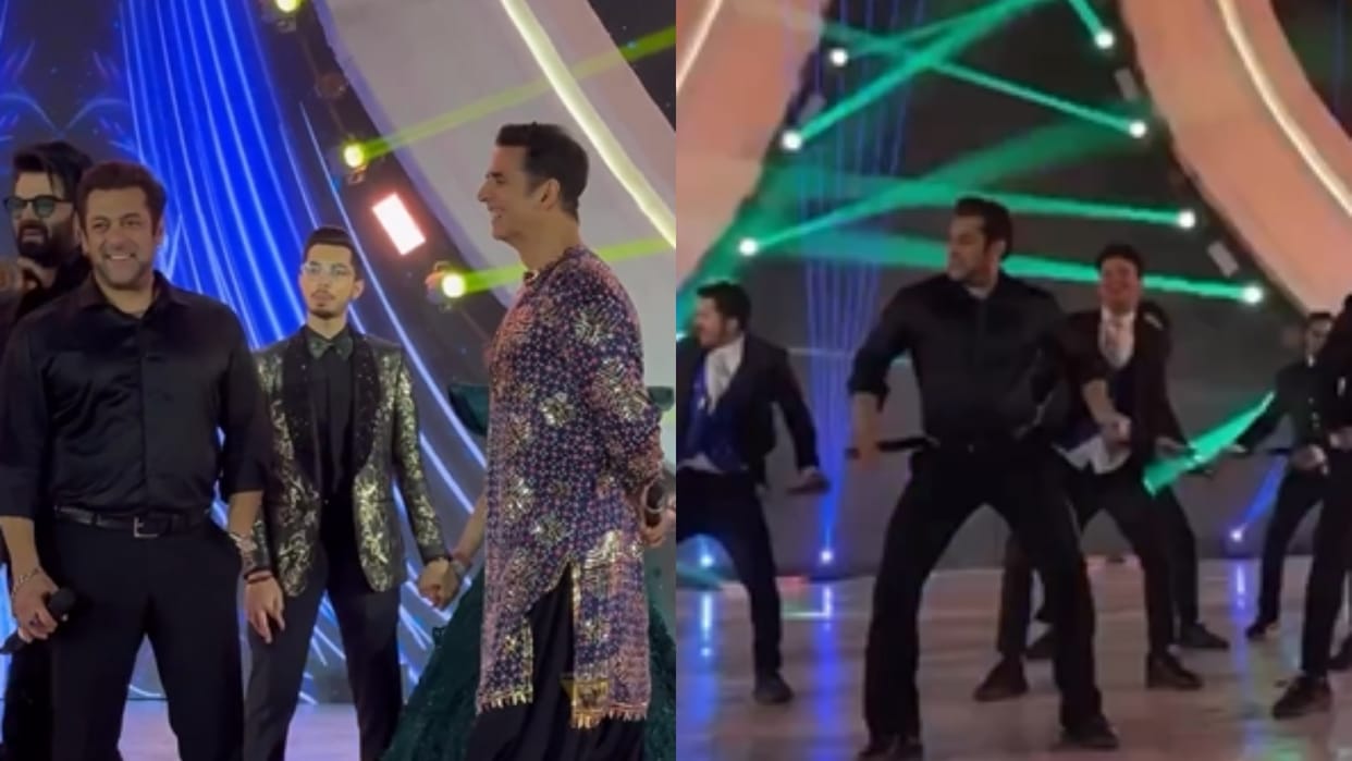 Salman Khan Akshay Kumar Dance Performance In Delhi Wedding Users Trolled Both Actor Of Selfiee And Tiger 3