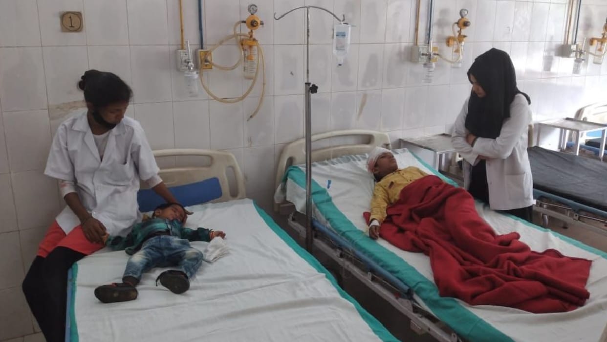 two died in an accident in lambhua thana kshetra in Sultanpur.