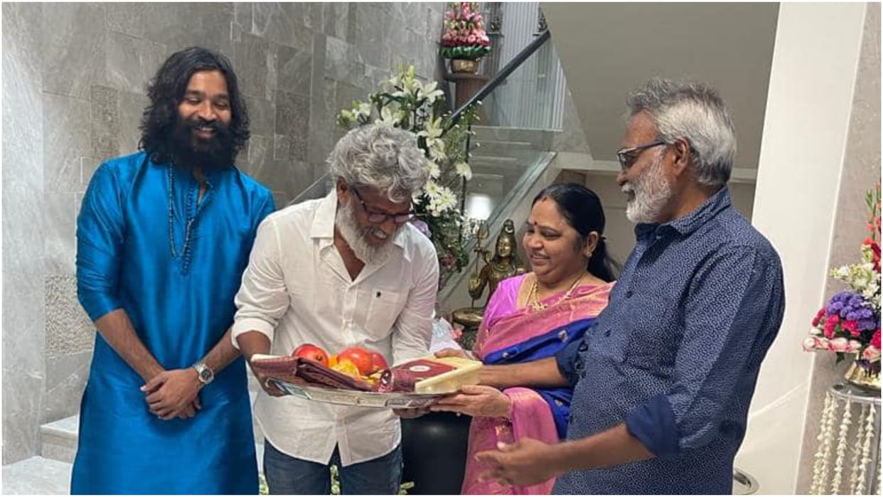 Dhanush gifts new house to his parents in Poes Garden Chennai photos goes viral on social media