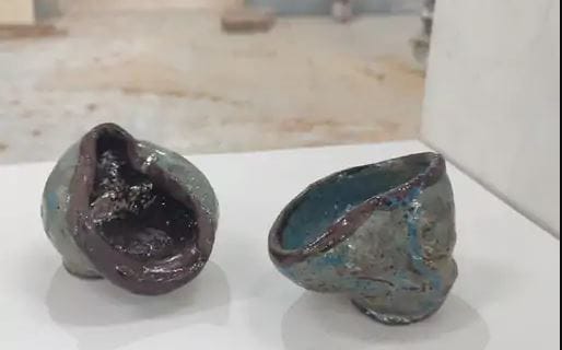 BHU Students learned skill of making sculptures from Japanese technique