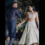Hardik Pandya and Natasa Stankovic get romantic at the sangeet ceremony, PHOTOS