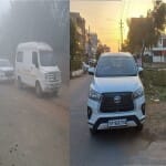 मौके पर एनआईए टीम की गाड़ियां