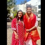 Suryakumar Yadav reached Tirupati temple with wife Devisha before Indore test