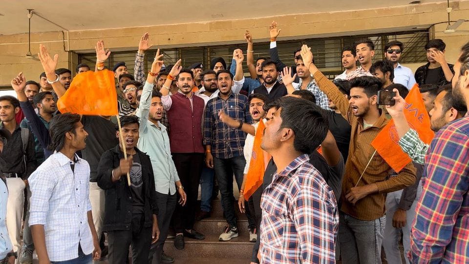 principal burnt by petrol college school protest
