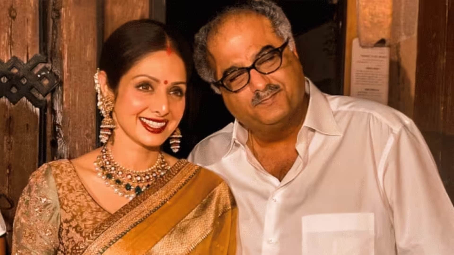 janhvi kapoor Boney Kapoor Share A Photo of remembering Sridevi on Instagram