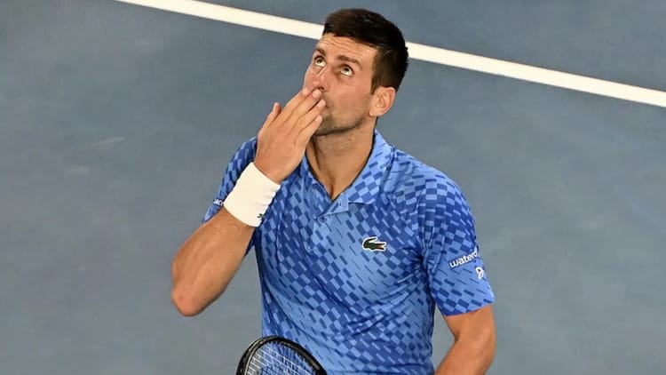 Novak Djokovic Number One Tennis Player Djokovic Achieved Another