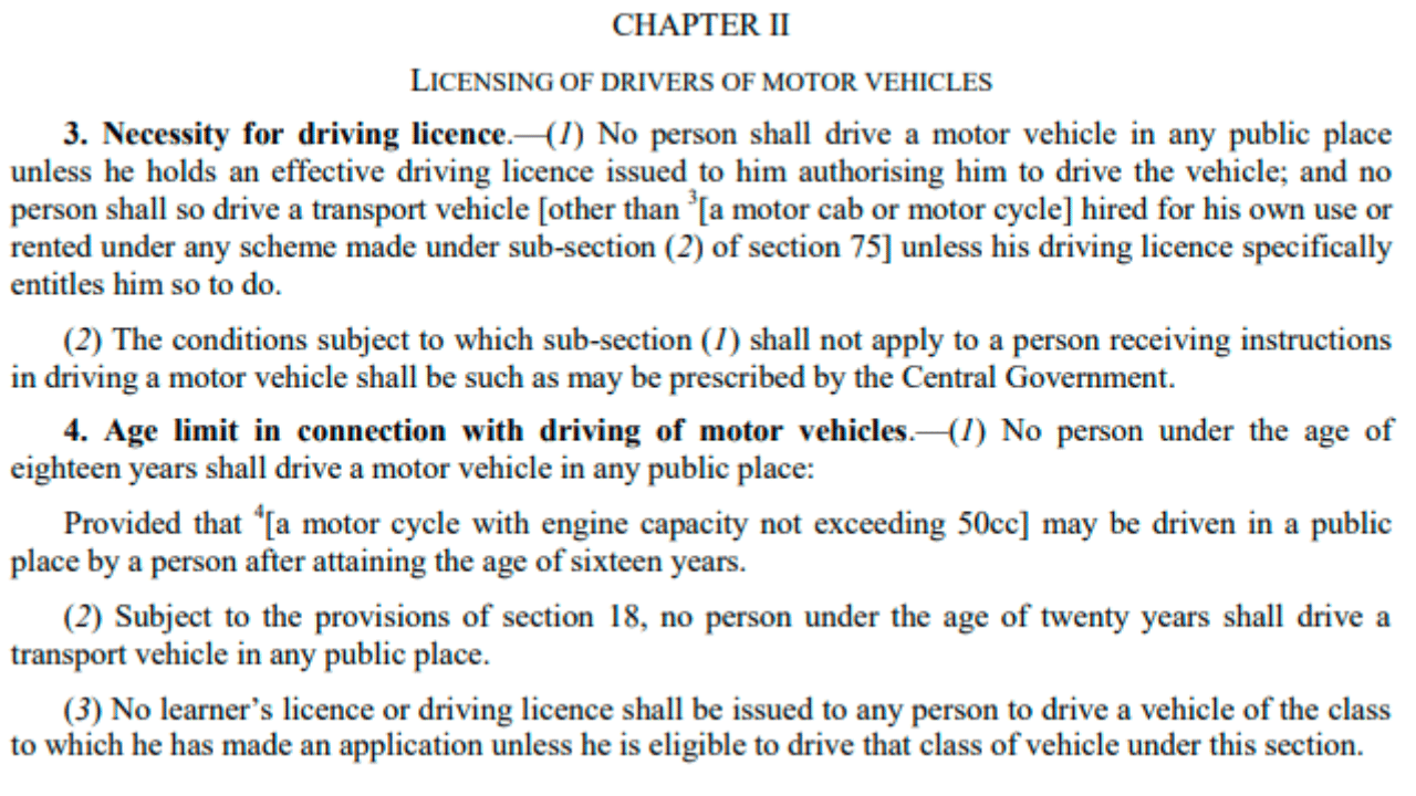 below 18 years age youth can also get driving license in india, know full details